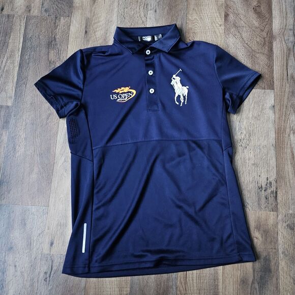 Ralph Lauren Polo Sport Performance US Open 2016 Polo Shirt Navy Size S - Picture 1 of 7